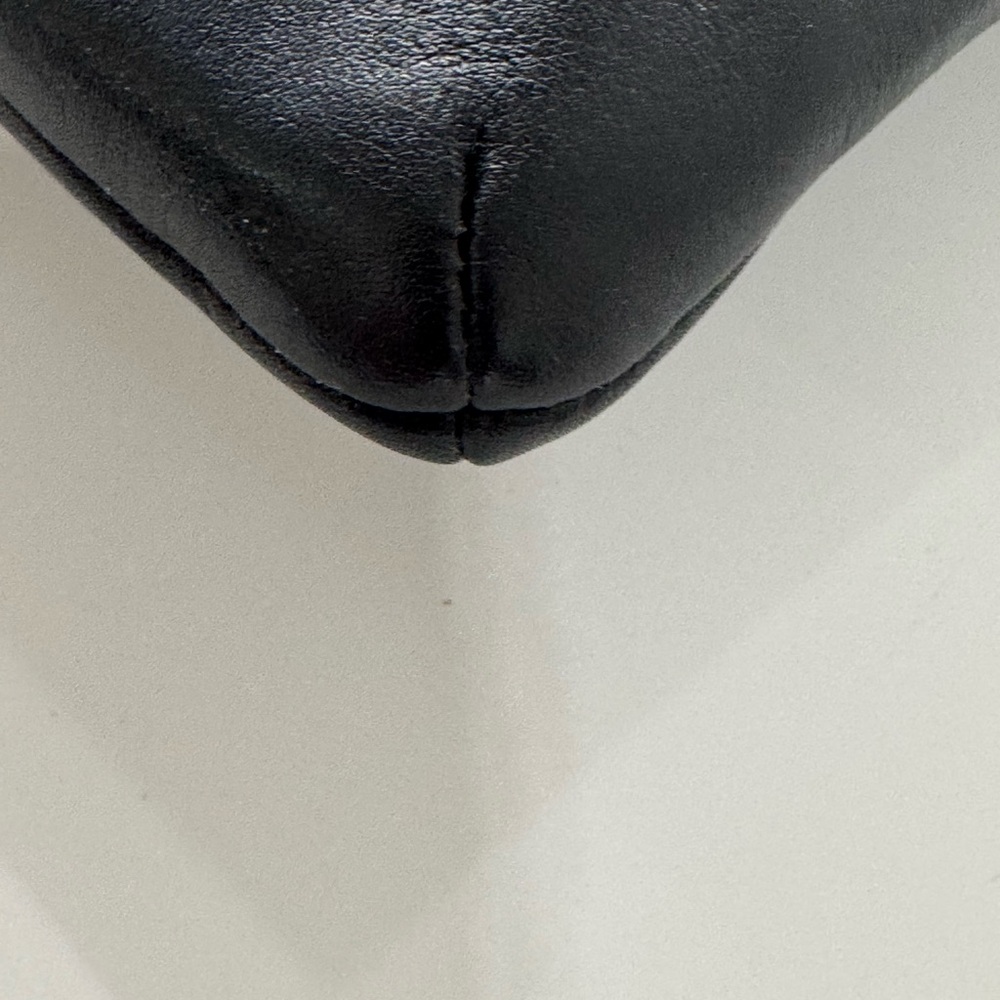 Coach Black Leather Crossbody with Gold Logo - Picture 6 of 8